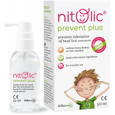 NITOLIC ® PREVENT PLUS FOR HEAD LICE INFESTATIONS PREVENTION 50 ML